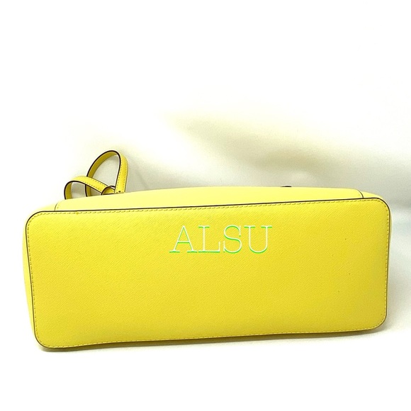 Michael Kors Ciara LG Top ZipTote Sunshine Yellow - Picture 4 of 9